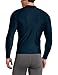 Kanu Surf Men's Long Sleeve Platinum UPF 50+ Rashguard Swim Tee, Navy, X-Large
