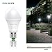 Dusk to Dawn Light Bulbs,AMORNO 7W E26/E27 Smart Sensor Light Bulb with Auto on/Off, Indoor/Outdoor LED Lighting Lamp for Porch, Hallway, Patio, Garage,Hallway(Cool White)