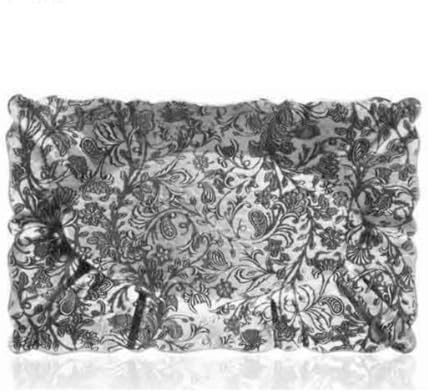 Medium Metal Rectangular Serving Tray, Tracery Design, Great for Serving Food, Drinks and More, Handmade in the USA by Wendell August Forge