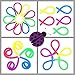 Purple Ladybug 10 Stretchy String Sensory Toys for Anxiety & Stress Relief, BPA & Phthalate Free! Fun Fidget Toys for Kids, Cool Toddler Travel Toys and Office & Desk Toys! Great as Gift for Children!