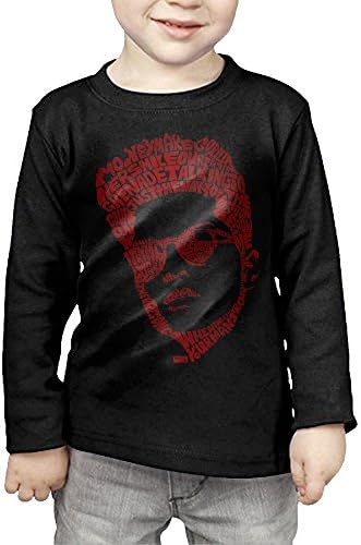 Baby Boys/Girls Bruno Mars Red Long Sleeve T Shirts