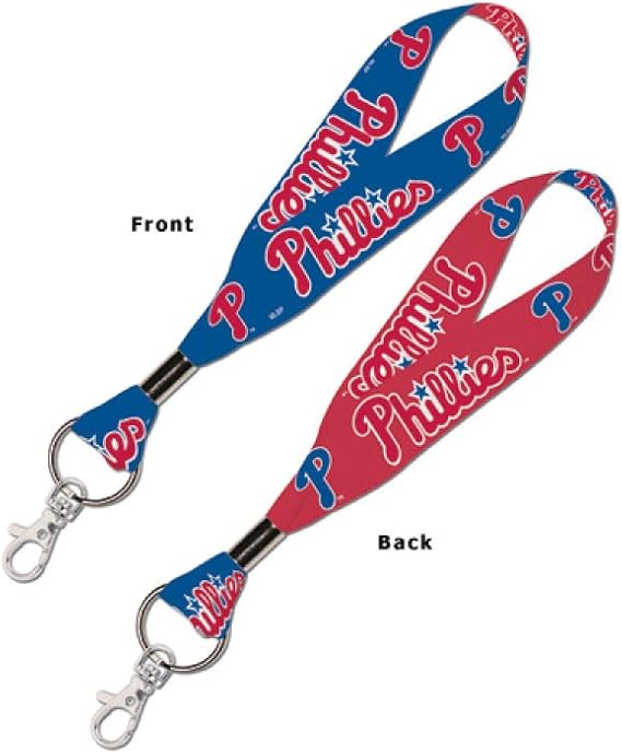 WinCraft Philadelphia Phillies Official MLB 8 inch Lanyard