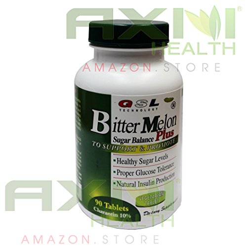 GSL Bitter Melon Sugar Balance Plus 90 Tablets/Bottle(2 Packs)