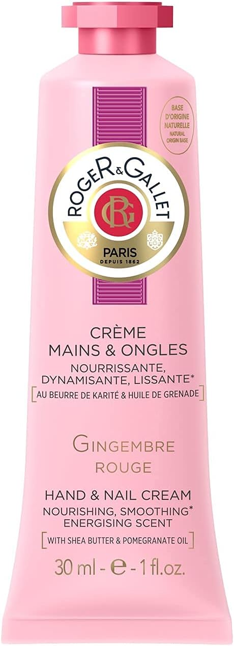 Roger & Gallet Gingembre Rouge Hand Cream 30ml Shea Butter 24hr Hydration