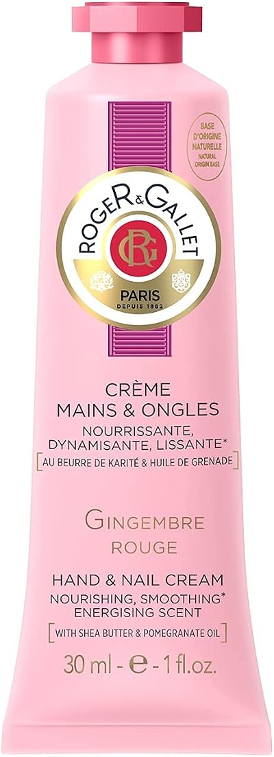 Roger & Gallet Gingembre Rouge Hand Cream 30ml Shea Butter 24hr Hydration