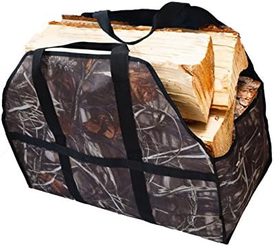 Firewood Log Carrier Firewood log Tote - Best Bag for carrying Logs
