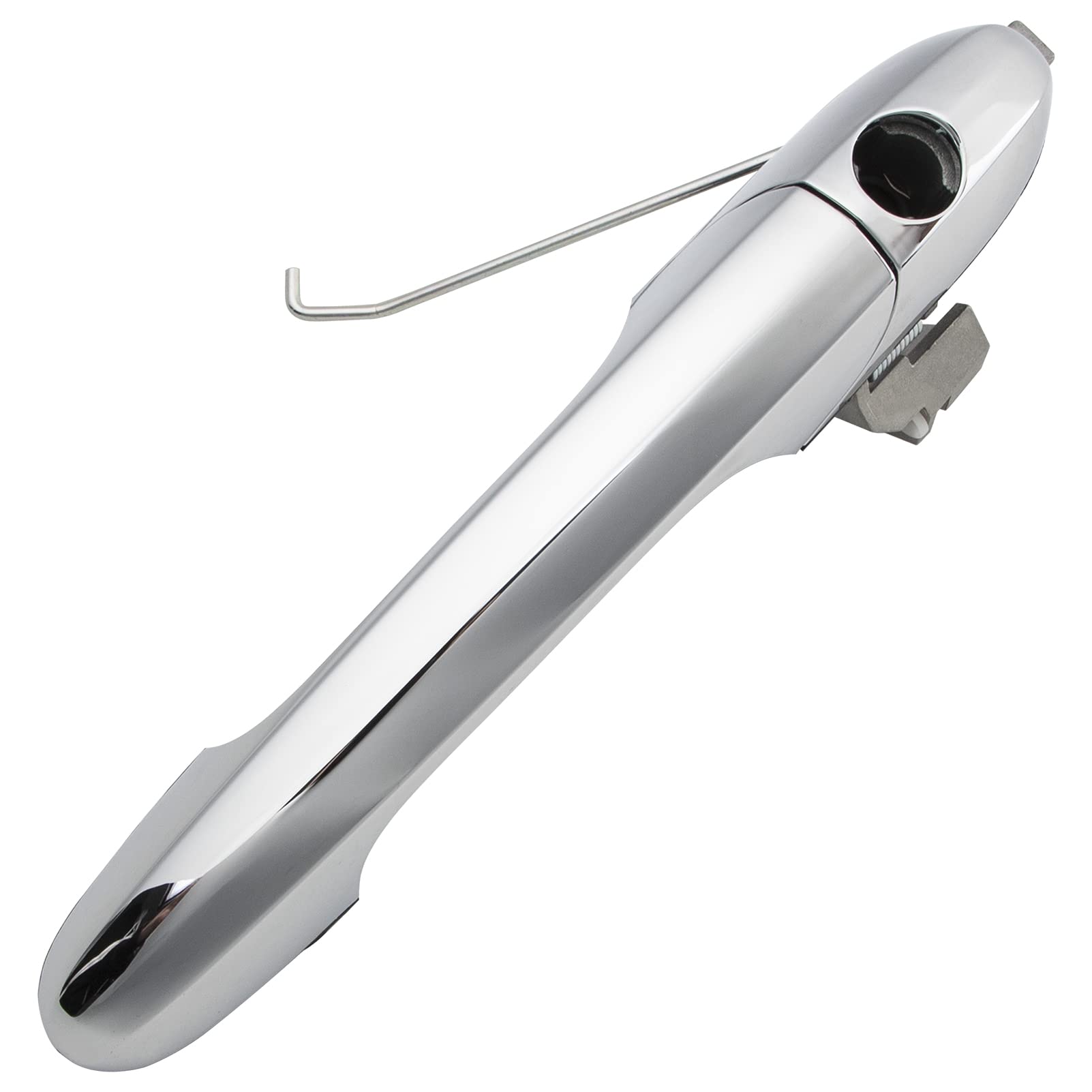 Right Handle Fits for Fiat 500, KASturbo Driver Side Outer Chrome Exterior Door Handle 735592012