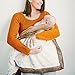 Super Soft Saranoni Boutique Quality Swirl Lush Luxury Baby Blanket (Ivory Swirl Gingersnap, Receiving Blanket 30