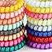 Fashion & Lifestyle Hair Ties Ponytail Holders - Large Boutique Girls Stretchy Elastic Hair Ropes Bands Styling Accessories for Women and Ladies Pack of 20, Random Mixed Candy Color
