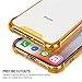 SALAWAT Compatible iPhone Xs Max Case, Clear iPhone Xs Max Case Cute Anti Scratch Slim Phone Case Cover Reinforced TPU Bumper Shockproof Protective Case for iPhone Xs Max 6.5inch 2018 (Pink Gold)