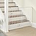 Storkcraft Easy Walk-Thru Metal Safety Gate (White) – 27 Inches Tall, Easy to Install, Pet-Friendly, Durable Metal Hardware, Ideal for Children and Larger Pets