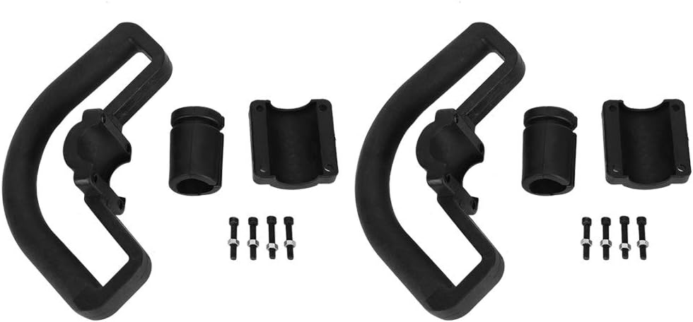 2Pcs Mower Handle, 21mm Weed Cutter Trimmer Grip, Grass Cut Machine Parts, Trimmer Replacement Handle Bar