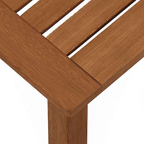 Furinno Tioman Patio Tables, Wood, Natural, One Size