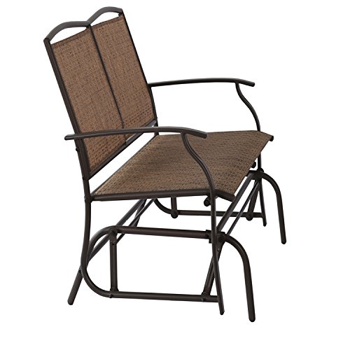 image for PATIO TREE Patio Swing Glider Bench for 2 Person All Weatherproof Rock