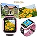 Enow Kids Smart Watch, LBS Tracker for Boys Girls with SOS Call Camera Flashlight Alarm Activity 1.44'' Touch Screen SIM Card Slot Electronic Smartwatch for Android/iOS