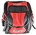 Salient Helix Large Disc Golf Bag (25-35 Disc Capacity) (Red/Black)