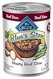 Blue Buffalo Blue's Stew Grain Free Natural Adult Wet Dog Food, Beef Stew 12.5-oz can (Pack of 12)