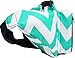 Fanny Pack Waist Bag - Chevron Festival Packs for men, women | Cute Fashion Belt Bum Bags (teal)