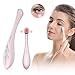 LANDWIND Eye Massager, Ionic Eyes Facial Massager Wand with 40 ℃ Heated, Eliminate Eye Bags, Dark Circle Remover & Puffy Eye FDA Certificate Safe (Soft red)thumb 1