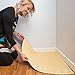 JUMBO Corner Cat Litter Mat (Beige) - 30' x 30' - Fits Corner And Regular Litter Boxes