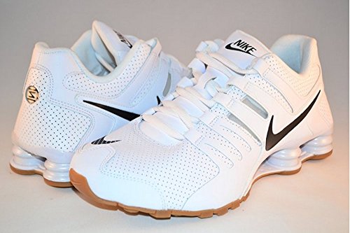 Mens Nike Shox Current Premium Size 11.5 716752-100 White/black/gum Brown