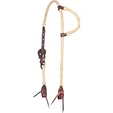 Cashel Brown Iron Rawhide Slip Ear Headstall