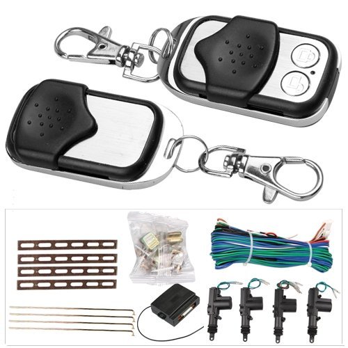 SODIAL(R) Universal Car Central Locking Power 4 Door Lock System