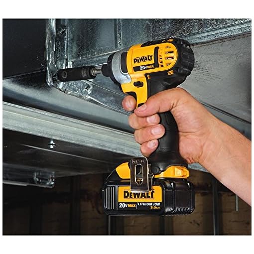 Dewalt Dcf885c2 20 Volt Max Lithium Ion 14 Inch 15 Ah Impact Driver Kit