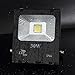30W LED Flood Light, LTE Outdoor Security Lights Wall Washer Light, 2400 Lumen,100W HPS Bulb Equivalent, 6000K, IP66 Waterproof Floodlight Daylight White
