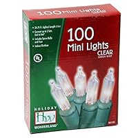 Noma/Inliten Holiday Wonderland 100-Count Clear Christmas Light Set (2-pack)