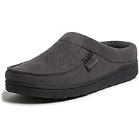 YJZQ Pantofole da Uomo Larghe in Memory Foam per diabetici, Regolabili