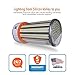 100W LED Corn Light Bulb, Large Mogul E39 Base, 14422 Lumens, 5000K, Replacement for 600W to 700W Equivalent Metal Halide Bulb, HID, CFL, HPS