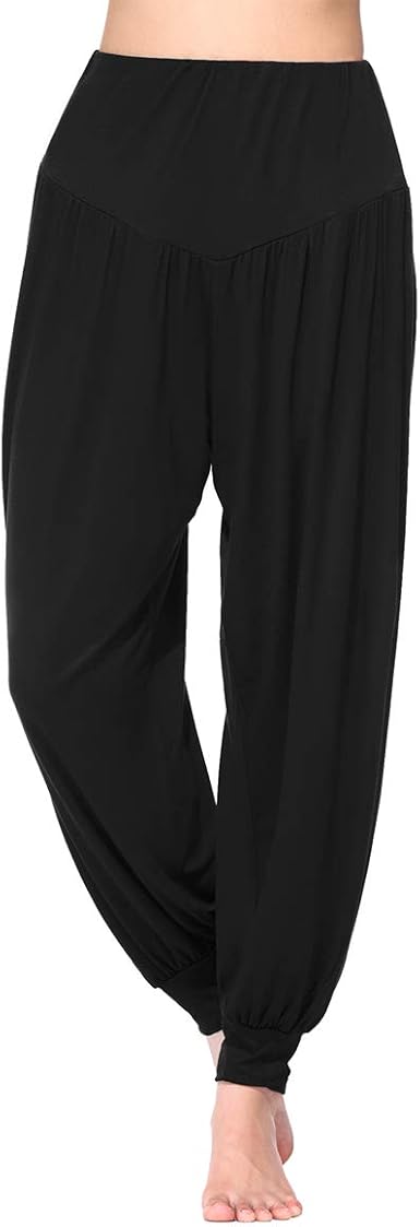 high waisted genie pants