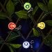CrazyFire 16ft/5m LED Party Light,Bell Shape 20 LEDs Colorful Party Light Strings for Chritsmas Wedding Halloween Party Decorations Outdoor Lights Solar Powered with 3 Modes