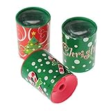 Lot Of 12 Assorted Christmas Theme Mini Prism Kaleidoscopes