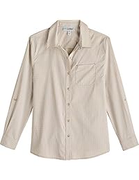 Coolibar UPF 50+ - Camiseta de protección solar para mujer