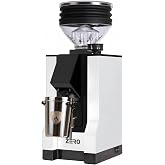Eureka Mignon Zero Single Dose Espresso Grinder, White | Low Retention | Silent Technology | Stepless | 55mm Burrs | 46g