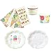 Talking Tables We Heart Ice Cream Party Bundle For Birthdays, Summer Parties or Children Celebrations | Paper Plates, Napkins, Ice Cream Treat Tubs