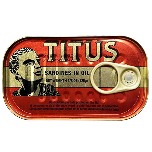 Titus Sardines 4.4 Ounce (125g) 10 Packs Pricepulse