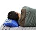 Self Inflating Camping Pillow, Compressible Travel Pillow, Foldable Air Pillow, Inflatable Pillow & Outdoor Pillow for Backpacking, Camping, Hiking, Traveling, Beach, Picnic, Outdoor Sports (Blue)