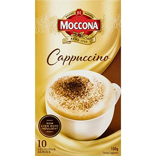 Moccona Classic Cappuccino Coffee 10 Sachets 150gm Pricepulse