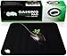 CushionCare Regular Size Black Gaming Mouse Mat Pad - Comes with Complementary Gaming Mouse - 7.9