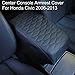 Big Ant Center Console Armrest Cover with PU Leather for Honda Civic 2006-2013 Protects Old Consoles from Dirt and Damage Old Damaged Consoles(Black)