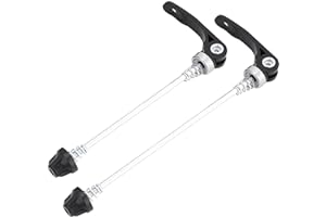 Quick Release Skewer Set, 2Pcs Ultralight Alloy Front & Rear Quick Release Skewer Set Bike Replacement Repair Parts Accessory