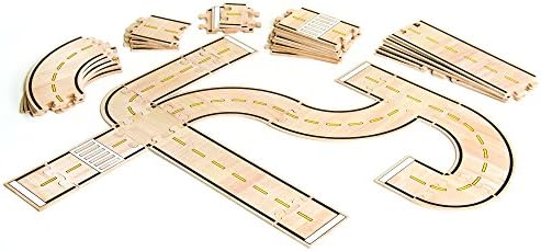 Guidecraft Roadway System: 42 Piece Set 