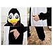 Adrinfly One-piece Pajamas Unisex Costume Adult Animal Onesie Penguin Cosplay, Small