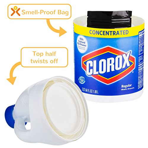 Clorox Jumbo 64 oz Large Diversion Safe Stash Can w HumanFriendly Smell-Proof Bag
