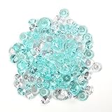 Hosley's Decorative Vase Filler Assorted Gems LARGE BAG 450 gr (15.87 oz) in a Mesh Bag. Ideal for Weddings, Special Occasions, Home, Aromatherapy, DIY, Crafts O6