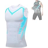 YJFZYYJJ Men Compression Shirt, 2024 New Version Ionic Shaping Sleeveless Vest for for Men to Build a Perfect Body