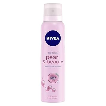 NIVEA Deodorant, Pearl & Beauty, Women, 150ml